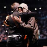 Watch Noel and Liam Gallagher's final hug of the Oasis reunion tour as Bonehead celebrates "the best year of my life"