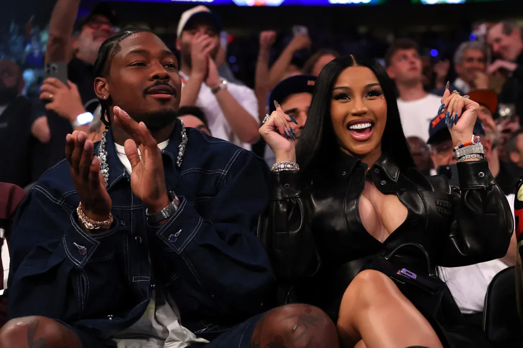 Cardi B Hits the Floor For Holiday Yoga Event With BF Stefon Diggs