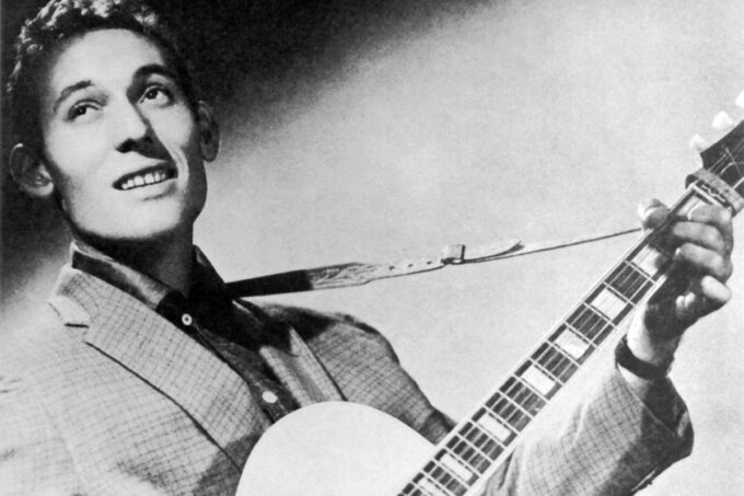 Carl Perkins Records 'Blue Suede Shoes'