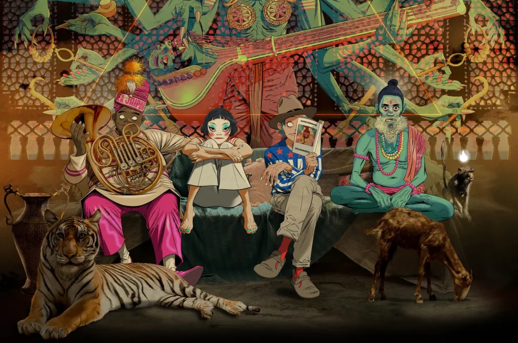 Gorillaz Share 'Damascus' From Forthcoming Album 'The Mountain'