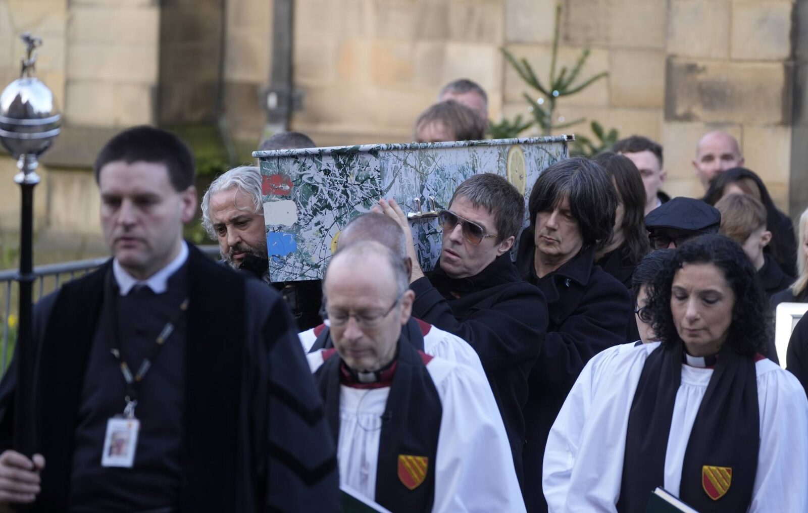 Liam Gallagher, David Beckham, Paul Weller, Stone Roses members and more attend Mani's funeral in Manchester