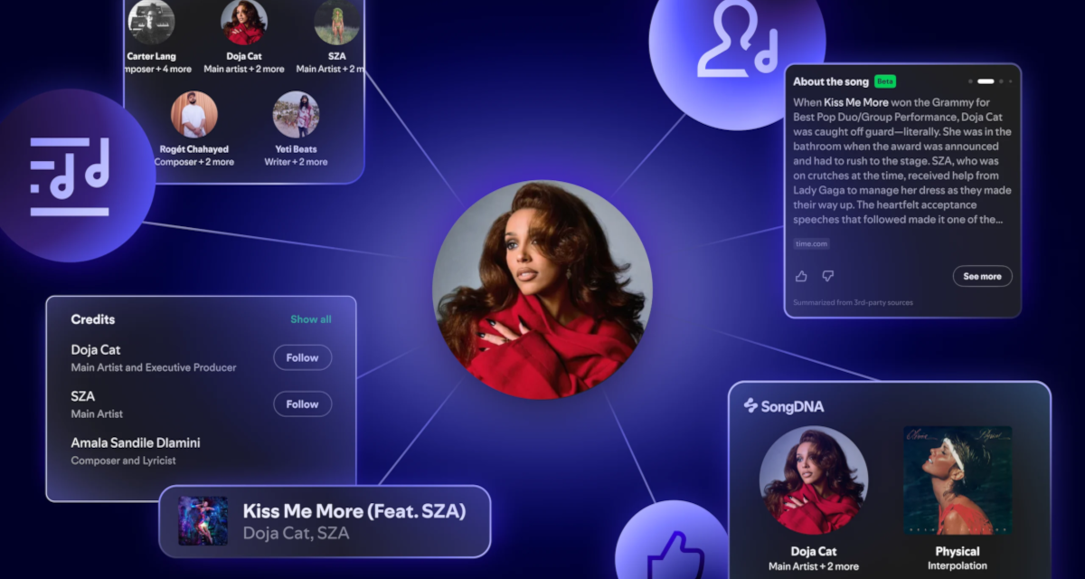 Spotify Expands Song Credits, Confirms 2026 SongDNA Launch