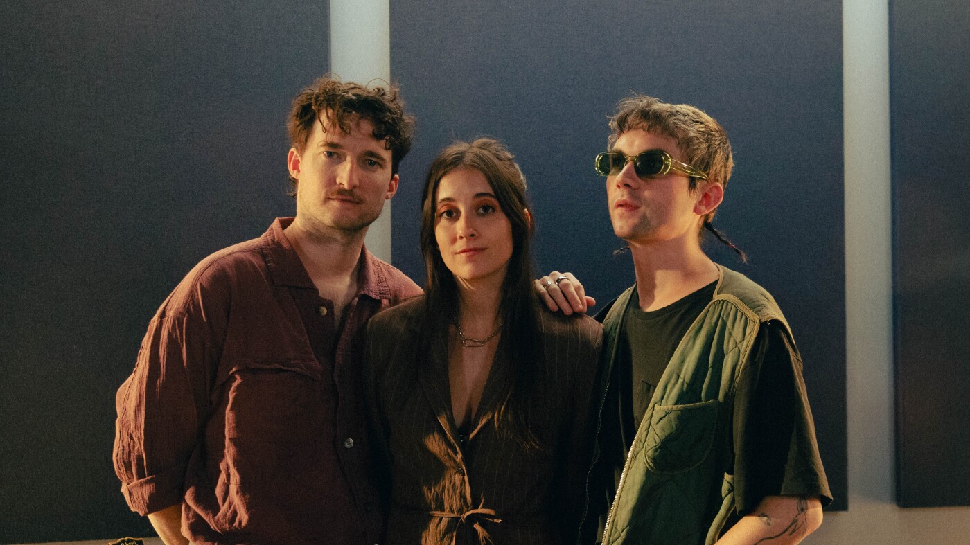 Tune in to a mini-concert with Nation of Language : World Cafe : NPR