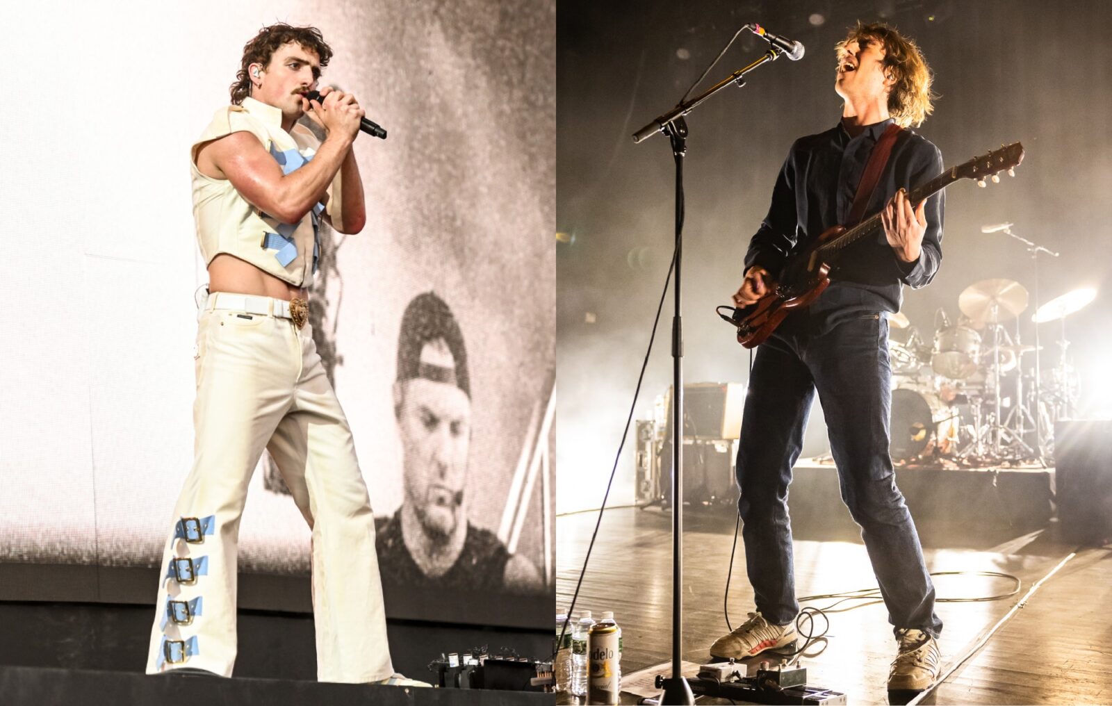 Watch 'SNL' spoof duet between Geese's Cameron Winter and Benson Boone