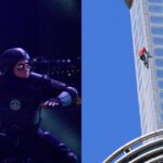 Alex Honnold breaks free climbing record up 101-floor skyscraper while listening to Tool