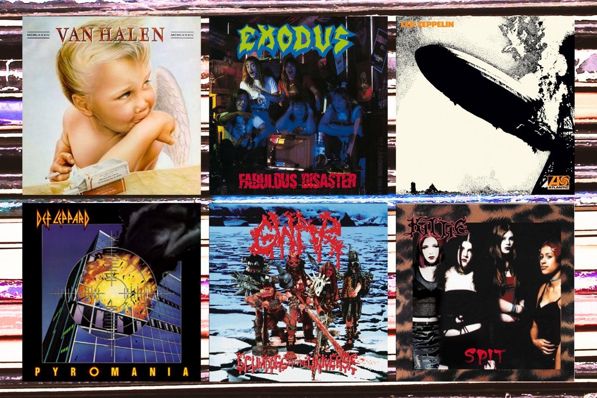 Biggest Rock + Metal Albums Released Each Day in January History