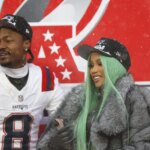 Cardi B Celebrates With Stefon Diggs After Patriots Advance to Super Bowl