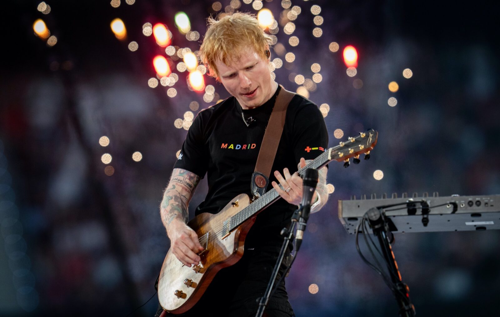 Ed Sheeran is asking fans to "text in song recommendations" for 2026 'Loop Tour'