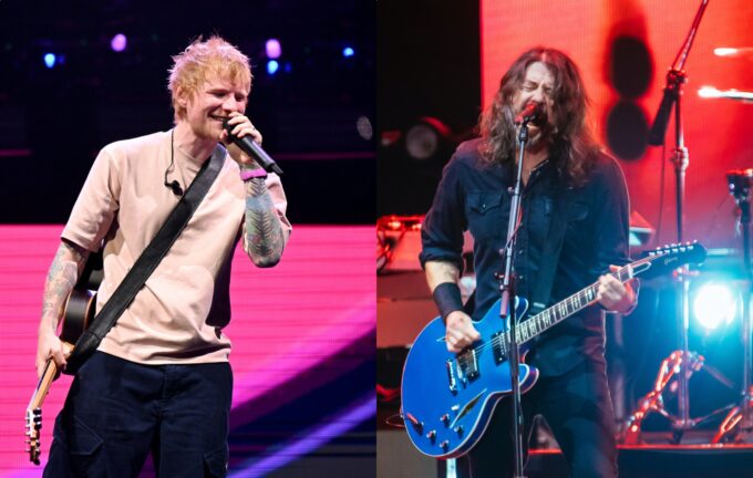 Ed Sheeran plays ‘Drive’ with Dave Grohl, John Mayer and more