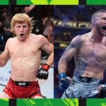 Gaethje Face Off Against Pimblett Live