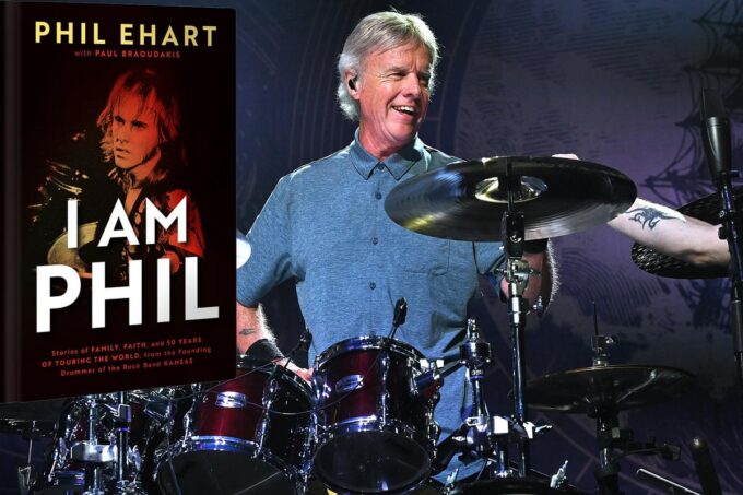 Kansas Drummer Phil Ehart Reveals New Memoir, 'I Am Phil'
