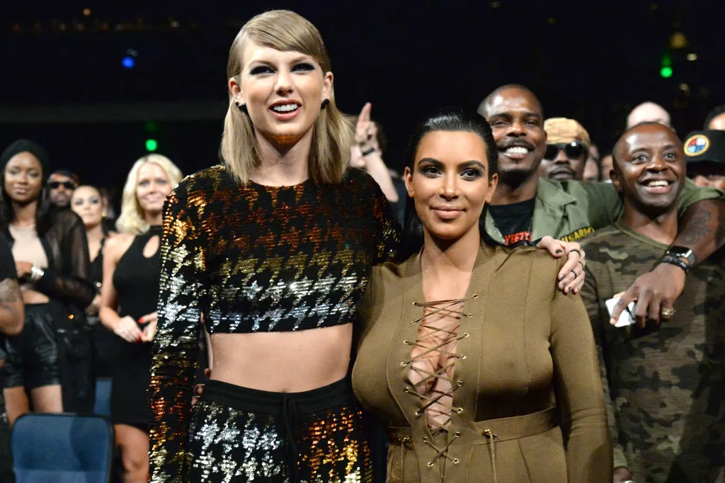Kim Kardashian Praises Taylor Swift, Still Listens to Her Songs
