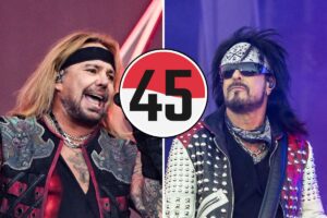 Motley Crue + Nikki Sixx Commemorate Band's 45th Anniversary