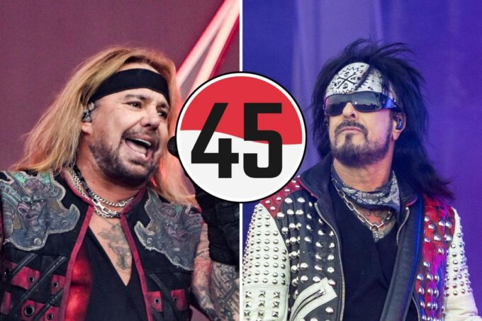 Motley Crue + Nikki Sixx Commemorate Band's 45th Anniversary