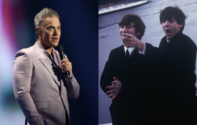 Robbie Williams on course to top The Beatles record with 16th Number One album 'BRITPOP'