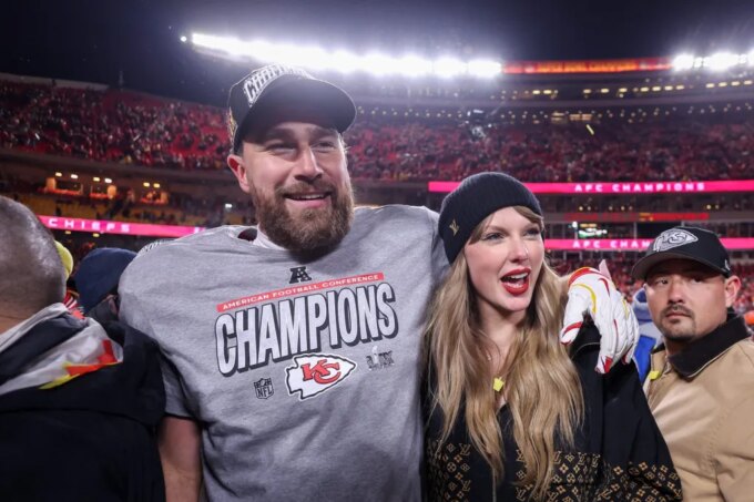 Tony Romo Called Taylor Swift Travis Kelce's 'Wife' to Mess With Fans