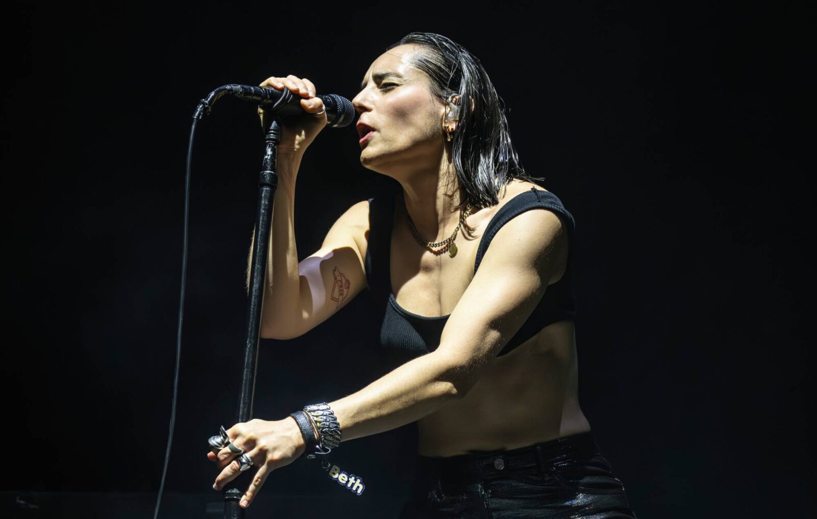 Watch Jehnny Beth cover David Bowie's 'Dollar Days' at 10-year anniversary event at British Library