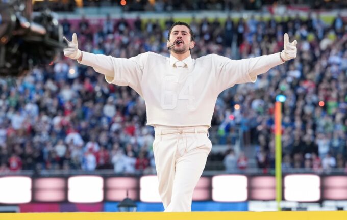Bad Bunny’s halftime show ranks fourth biggest in Super Bowl history as star pulls in 128.2million viewers