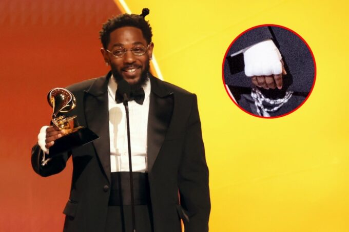 Kendrick Lamar's Boxing Hand Wrap at Grammys Could Mean a New Era
