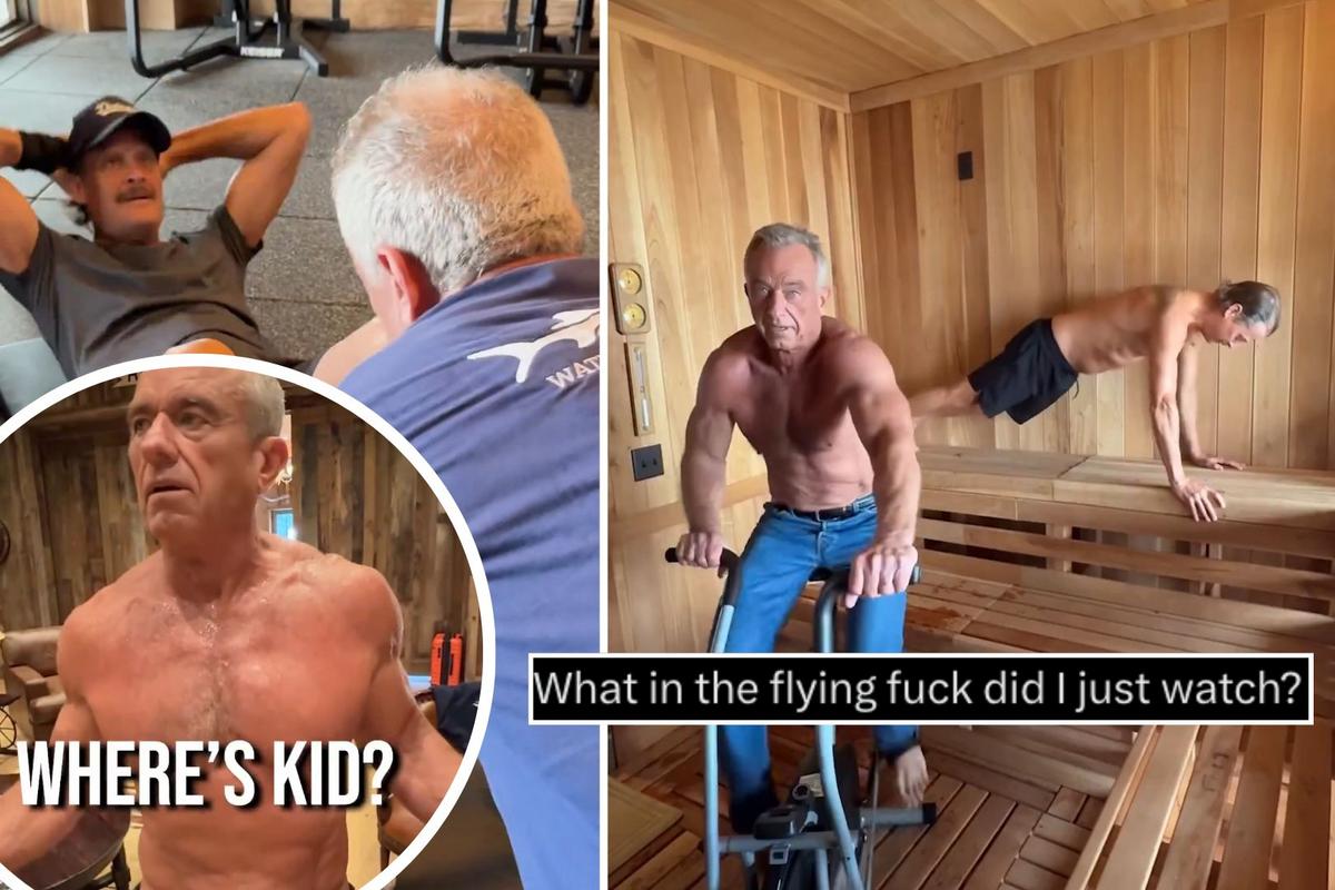 Kid Rock Teams With RFK Jr. in Shirtless Workout Health Video