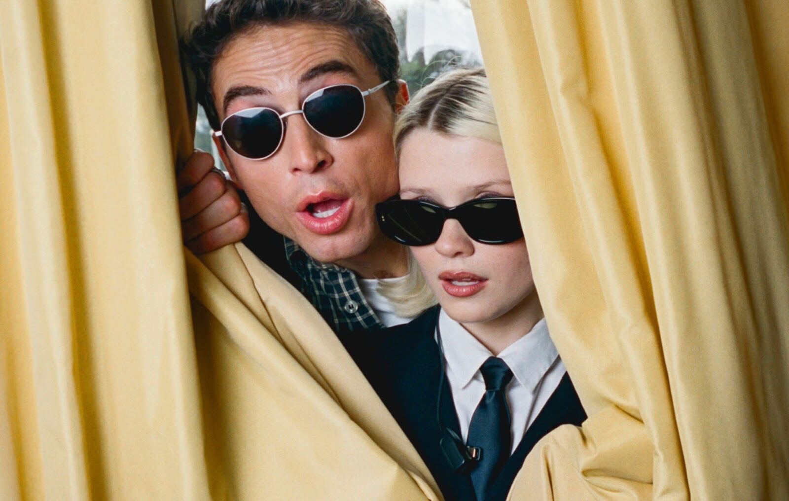 Maisie Peters teams up with Amelia Dimoldenberg for video for "powerful, tongue in cheek, sexy and funny" single 'My Regards'