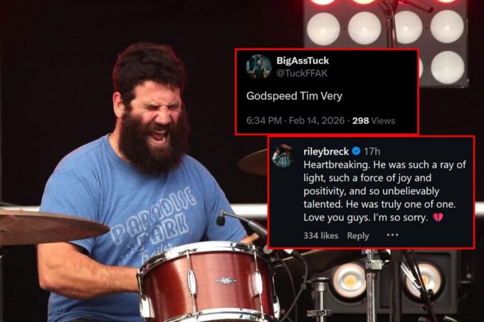 Manchester Orchestra's Tim Very Dies at 42, Rockers Pay Tribute