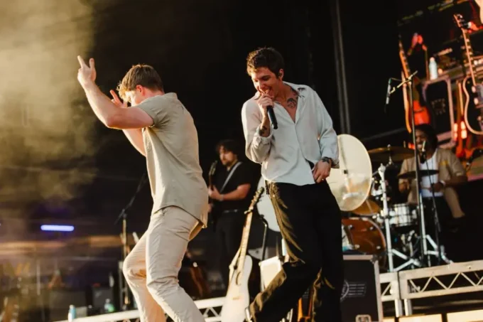 Robert Irwin Appears As Role Model's 'Sally' At Laneway Festival Perth