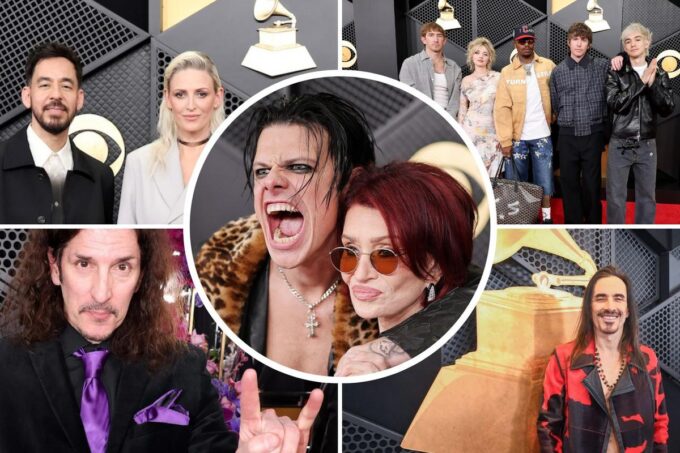 Rockers at the 2026 Grammy Awards