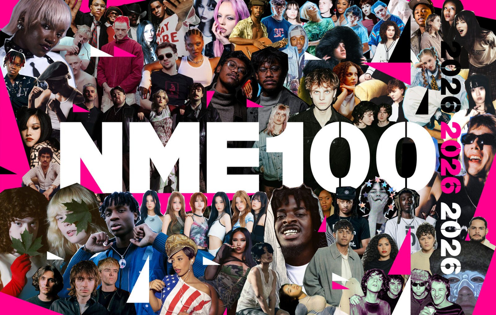 The NME 100 of 2026 has launched
