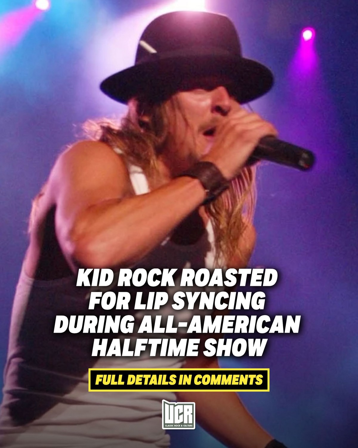Was Kid Rock Lip-Syncing on Super Bowl Sunday? Watch the Video