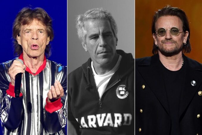 Why Are Mick Jagger, Bono and Other Rockers in the Epstein Files?