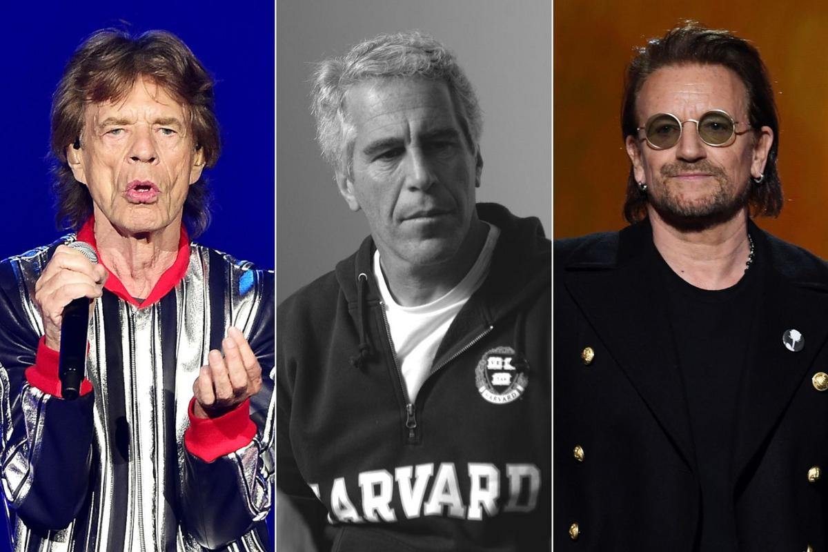 Why Are Mick Jagger, Bono and Other Rockers in the Epstein Files?