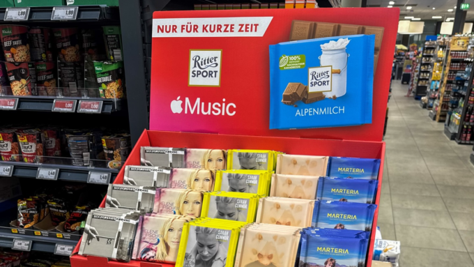 Apple Music is Now On Chocolate Bars in Germany