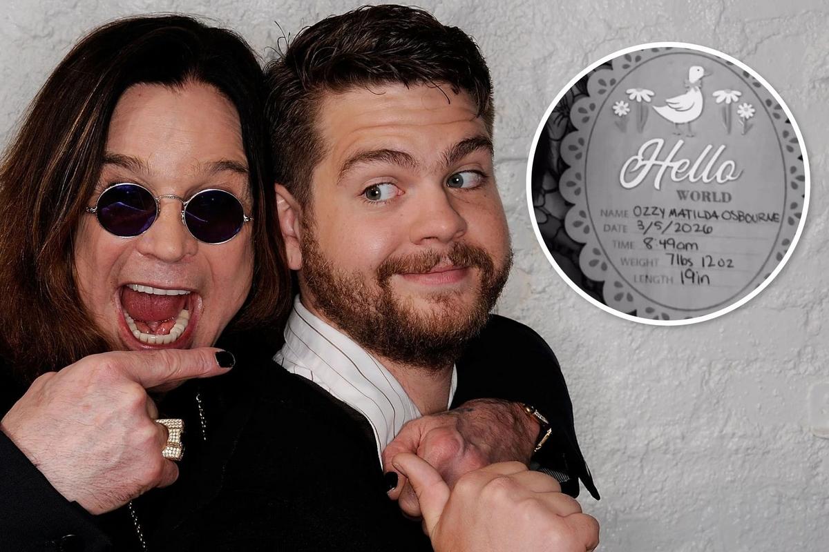 Jack Osbourne Welcomes New Baby, Named After Ozzy