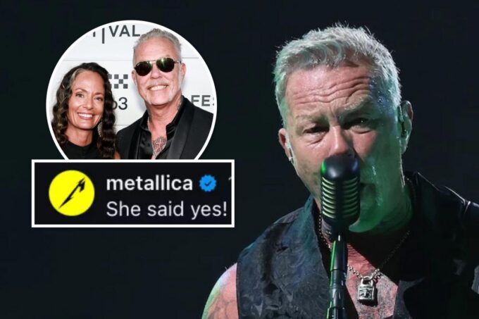 James Hetfield Got Engaged During Underwater Dive