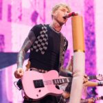 Machine Gun Kelly fan falls through opening in stage