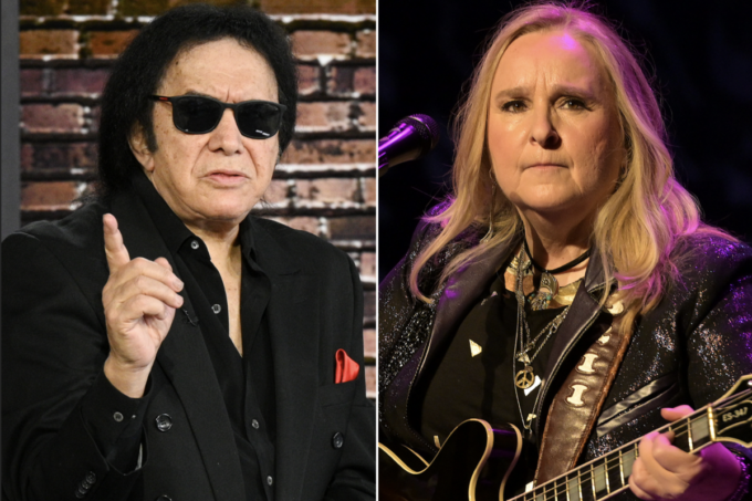 Melissa Etheridge Challenges Gene Simmons on Hip-Hop in Rock Hall