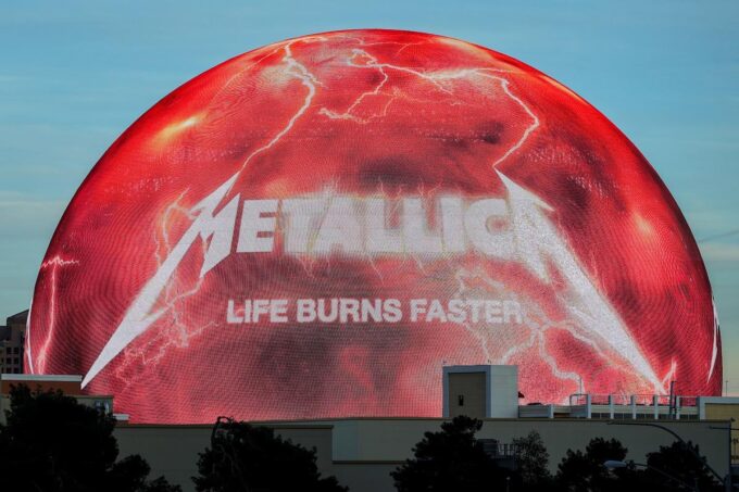 Metallica to Add Six More Dates to 2026 Sphere Residency