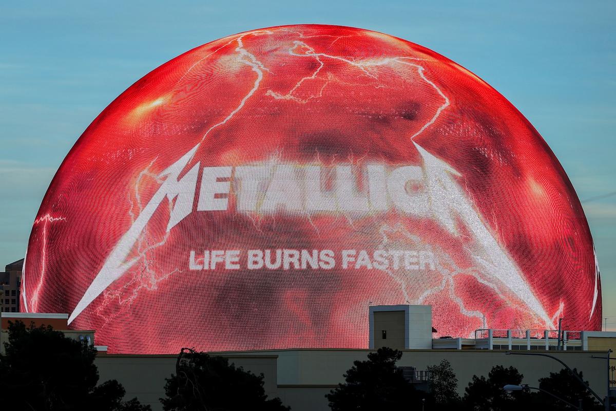 Metallica to Add Six More Dates to 2026 Sphere Residency