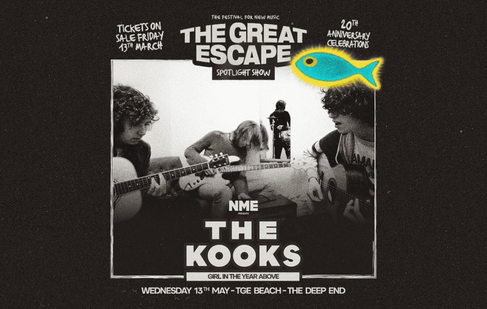 The Kooks to play The Great Escape show presented by NME