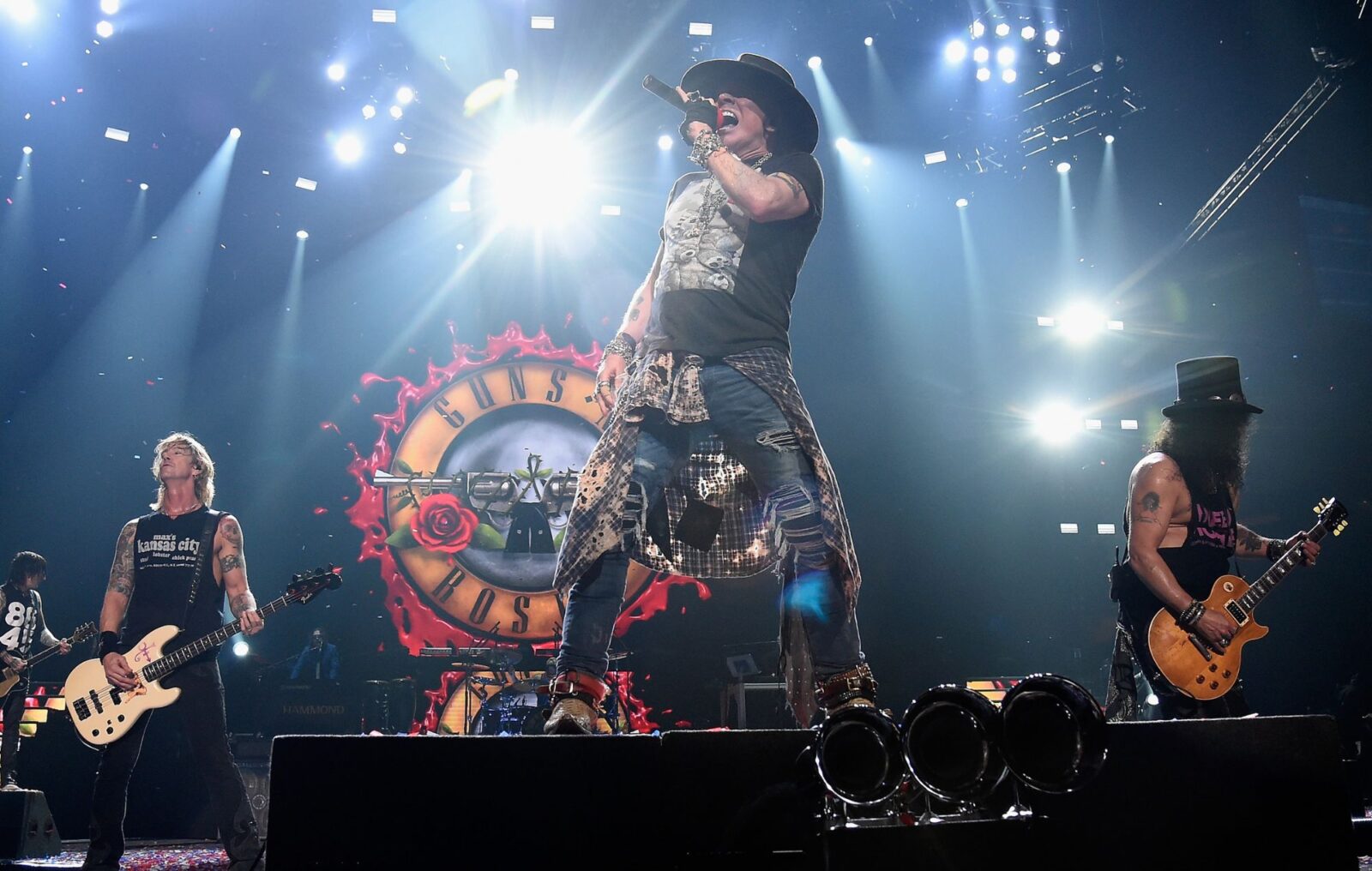 Watch Guns N' Roses play 'Nothin'’ and 'Atlas' for first time as tour kicks off in Monterrey