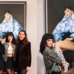 Watch Lily Allen unveil original 'West End Girl' painting at London's National Portrait Gallery