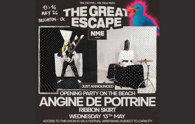 Angine de Poitrine to headline opening beach party, presented by NME