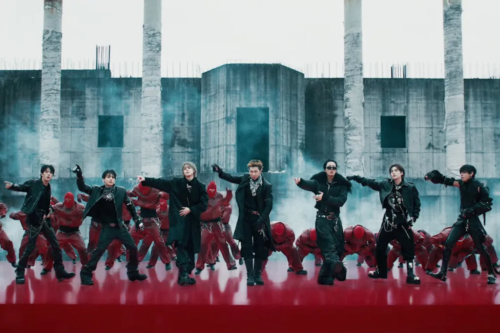 BTS' 'Hooligan' Video Has the Band Ruling Over a Dark Dystopia