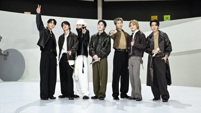 BTS rampages to the top of the charts : NPR