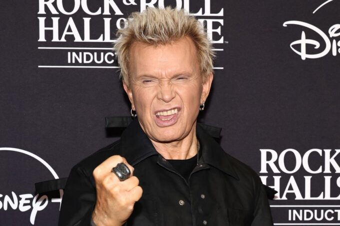 Billy Idol Admits He's 'Knocked Out' by Hall of Fame Induction