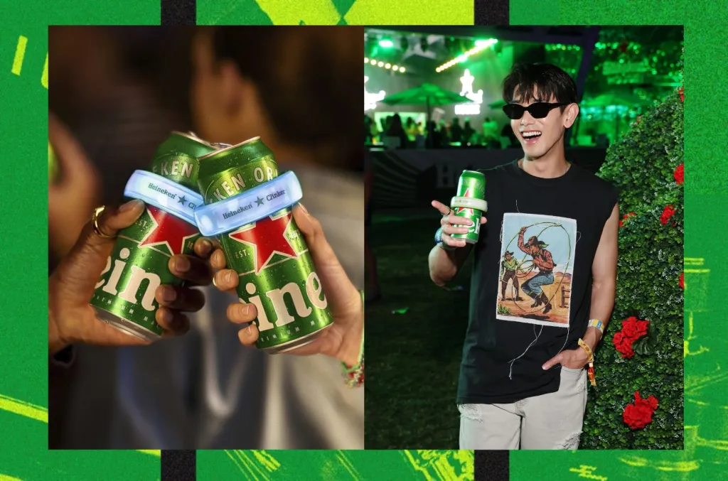 Closer Look At Heineken's Latest Tech Accessory Unveiled At Coachella