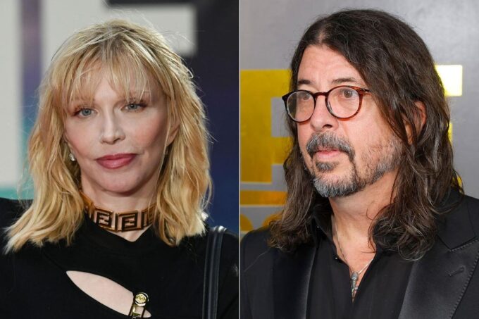 Courtney Love Calls Out Dave Grohl Over Public Misconception