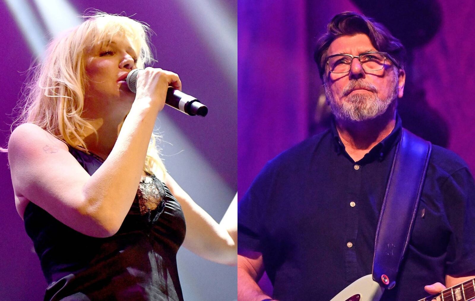 Courtney Love says upcoming solo album has Echo & The Bunnymen guitarist Will Sergeant "shredding": "Dreams come true, man"