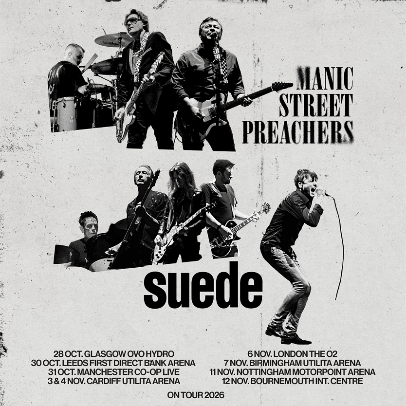 Manics and Suede announce joint arena tour